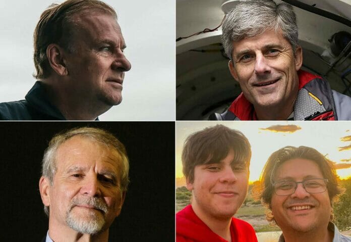 Submarino desaparecido: ¿Quiénes son los cinco tripulantes?