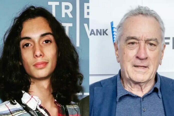 Muere el nieto de Robert De Niro a los 19 años