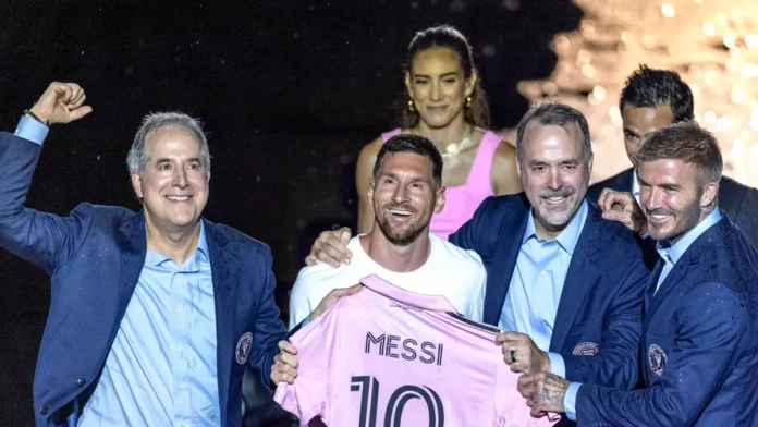 Messi recibido por todo lo alto en el Inter Miami