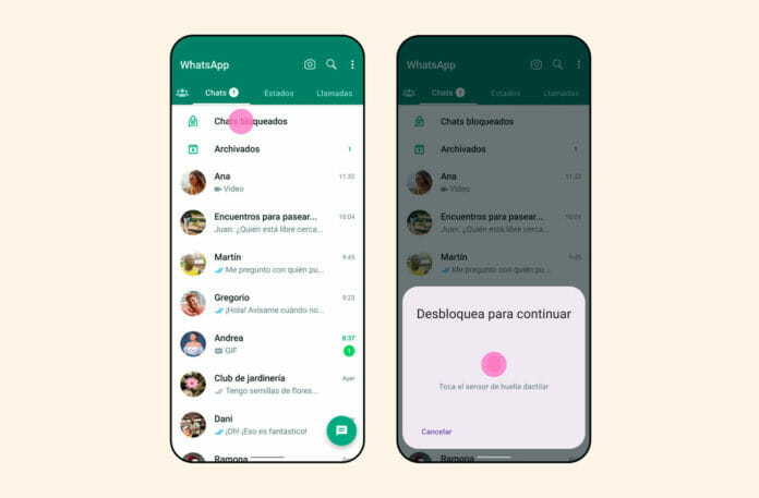 WhatsApp ahora te permite proteger los chats que quieras con contraseña