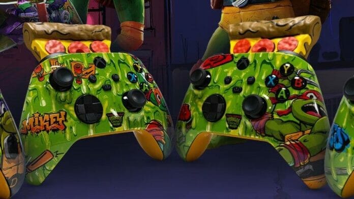 Inspirado en las Tortugas Ninja, Xbox crea un control con olor a pizza