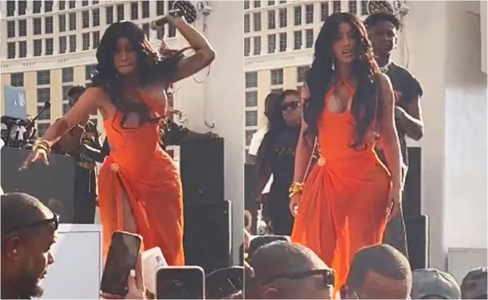 Investigan a Cardi B por agresión tras arrojar micrófono a fan durante concierto