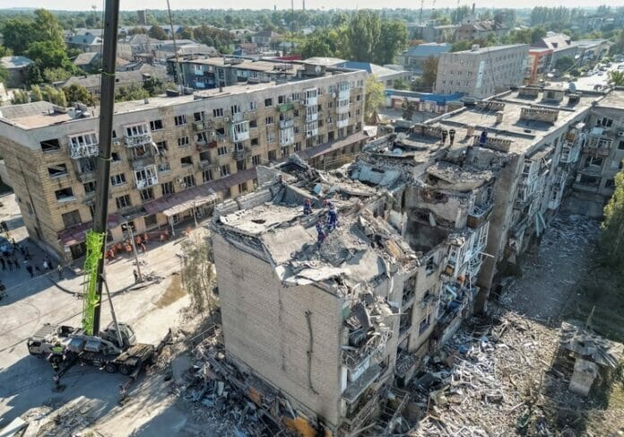 Dos muertos en Kiev en el peor intercambio de ataques con dron entre Rusia y Ucrania