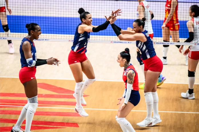 RD doblega a Canadá en Copa Final Six femenina de voleibol
