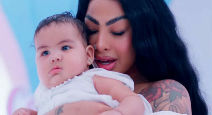 Yailin muestra a Cattleya junto a Tekashi en su nueva canción 