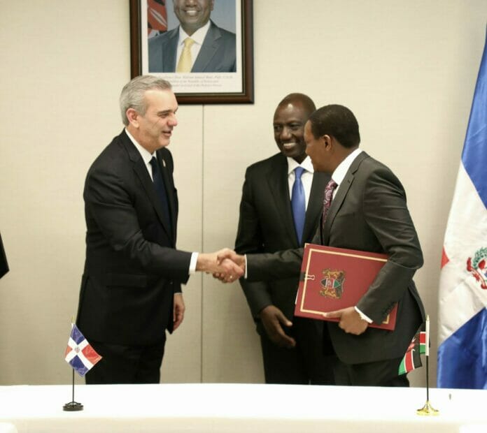 Kenia nuevo amigo de República Dominicana según Abinader