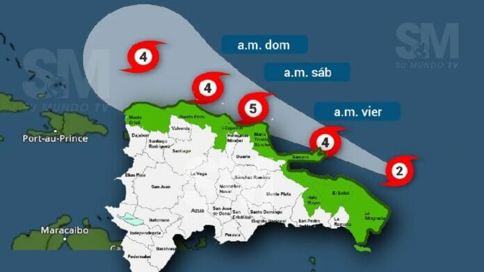 COE emite alerta verde en Costa Atlántica por Huracán Lee