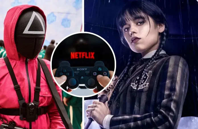 Netflix lanzará videojuegos de sus mejores series como Merlina y El Juego del Calamar