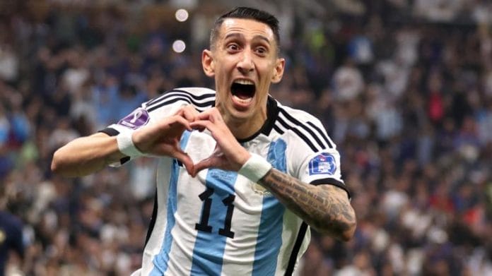 Futbolista Argentino Angel Di Maria