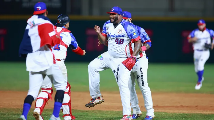 Puerto Rico v Dominican Republic Serie del Carib e2ad974be4f478a9179d65d6481fb4bb