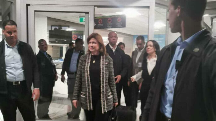 Vicepresidenta Raquel Peña viaja a la India en misión oficial