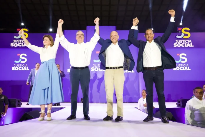 Justicia Social proclamó a Luis Abinader como su candidato presidencial para elecciones de 2024