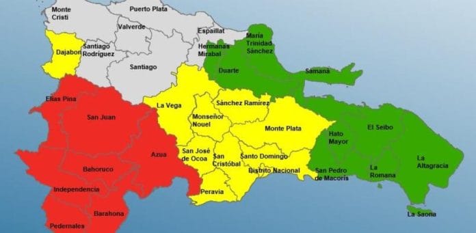 COE incrementa a 26 provincias en alerta por efectos de potencial ciclón tropical
