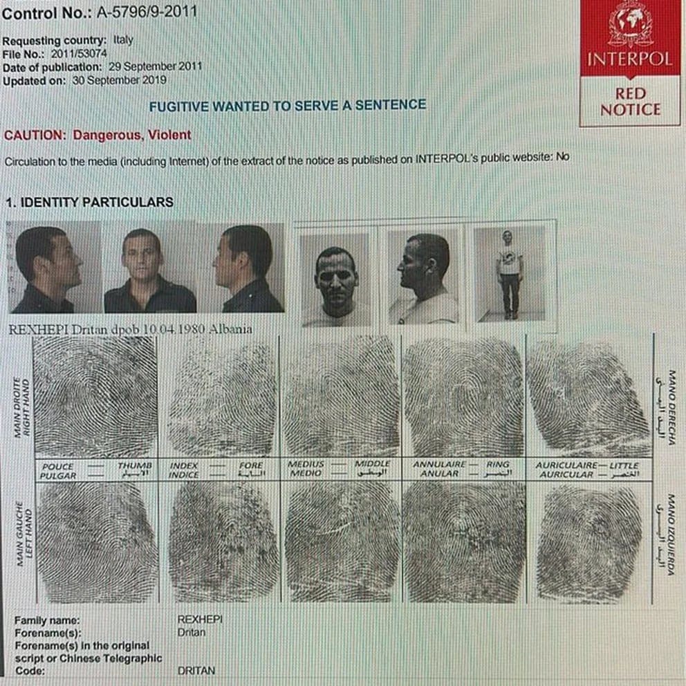 Capo narco albanés que huyó de Ecuador fue arrestado en Turquía