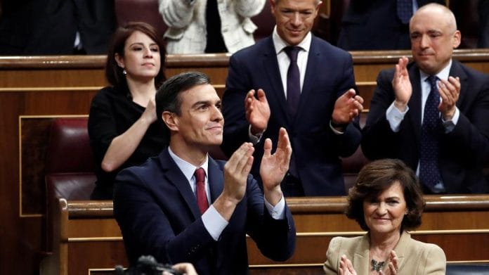 El presidente del Gobierno de España pide cese de sufrimiento de Palestina