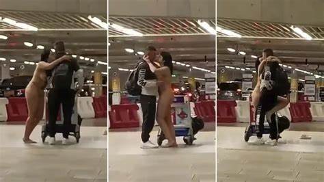 Mujer se desnudó y acosó a pasajeros en aeropuerto de Chile