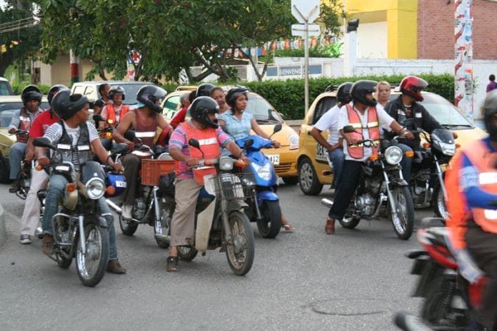 Países con mayor cantidad de motocicletas por hogar; RD no está en lista