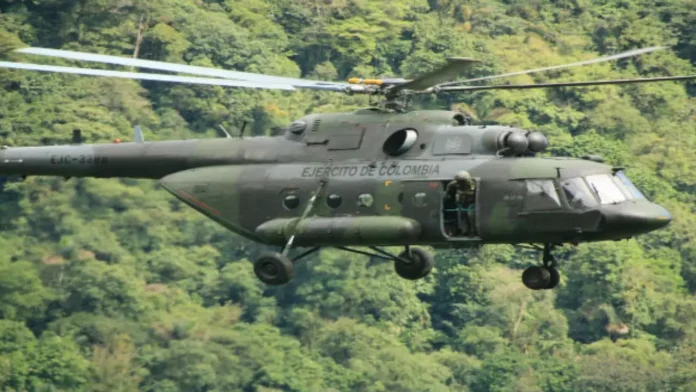 Desaparece un helicóptero de Guyana con 8 militares cerca de la frontera de Venezuela