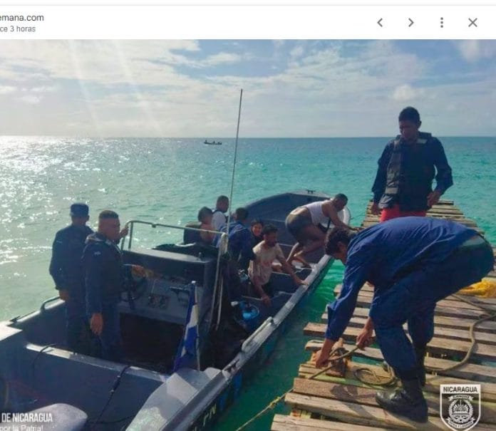 Barco con migrantes naufragó en Nicaragua; mueren dos venezolanas