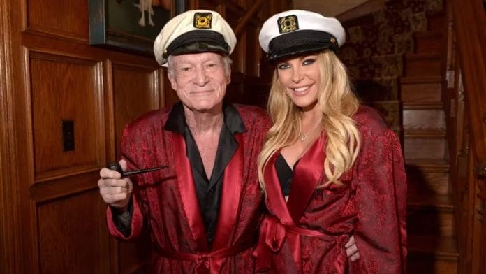Crystal Harris, viuda de Hugh Hefner, compartió detalles de cómo se vivía la Navidad en la infame mansión Playboy