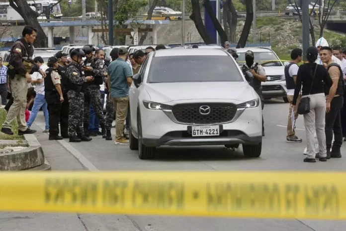 Detienen en Ecuador a dos personas por asesinato de fiscal