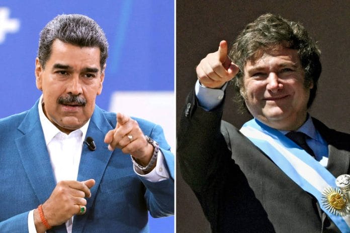 Milei responde a Maduro y lo califica de “empobrecedor”