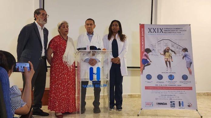 Anuncian jornada de cirugía en el hospital Padre Billini a partir del 4 al 9 de febrero