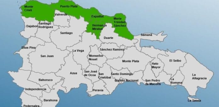 COE mantiene en alerta a cinco provincias por lluvias