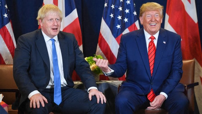 Boris Johnson sobre Trump: 