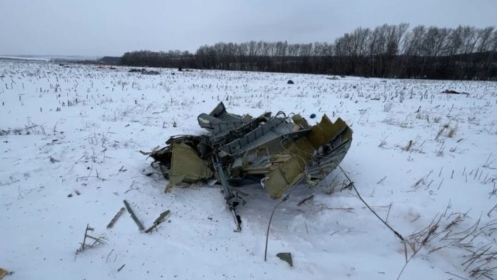 Ucrania derriba un avión ruso con sus prisioneros de guerra