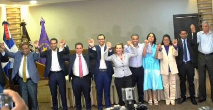 PLD y Opción Democrática dan a conocer el pacto de alianza para elecciones congresuales y municipales