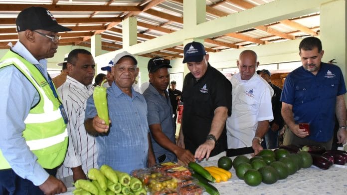 Ministro de Economía y director de Indesur supervisan obras