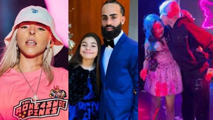 Young Miko sorprendió a la hija de Arcángel en su fiesta de cumpleaños
