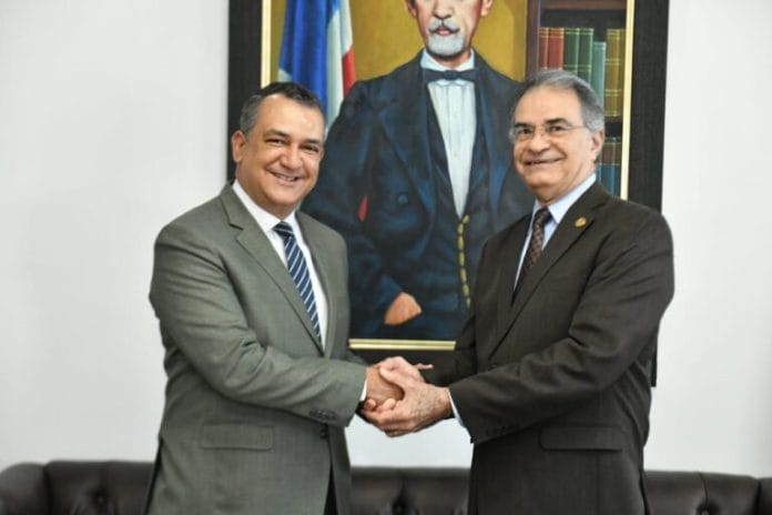 Presidentes de la JCE y del TSE sostienen primera reunión del año electoral