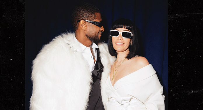 Usher se casa en Las Vegas tras show de medio tiempo del Super Bowl