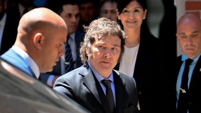Milei arranca gira por Israel, Italia y el Vaticano