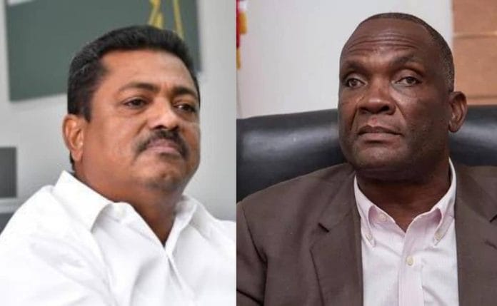 Junior Santos 67.49%; Cristian Encarnación 15.29% y Yaco Alberty 8.04%