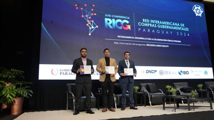 DGCP recibe premio internacional a la Innovación en Compra Pública
