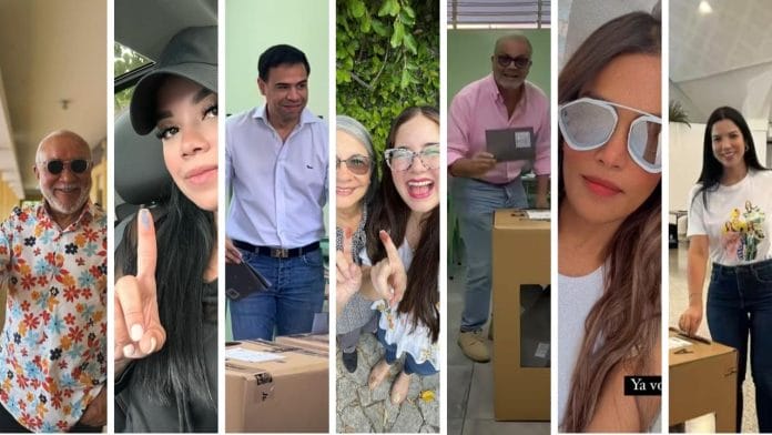 Elecciones municipales 2024: figuras del medio artístico ejercen derecho al voto