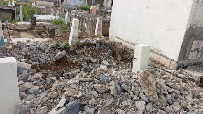 Denuncian reventa y exhumación de cadáveres sin autorización de familiares en Cementerio Cristo Redentor