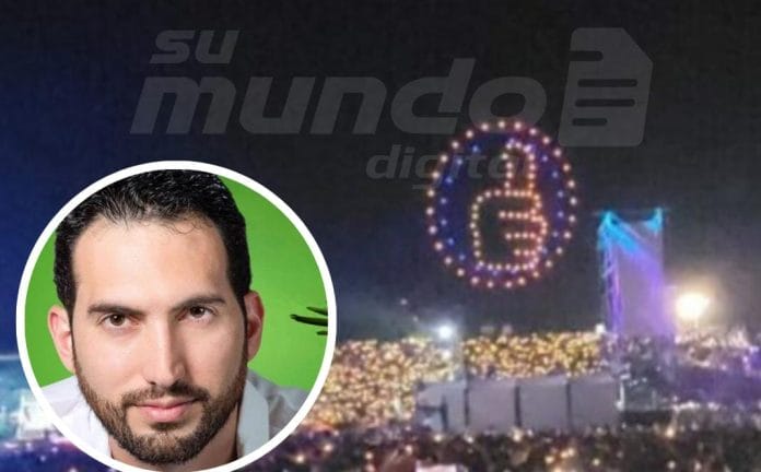 Príncipe Karim se atribuye uso de drones autorizados en concierto JLG