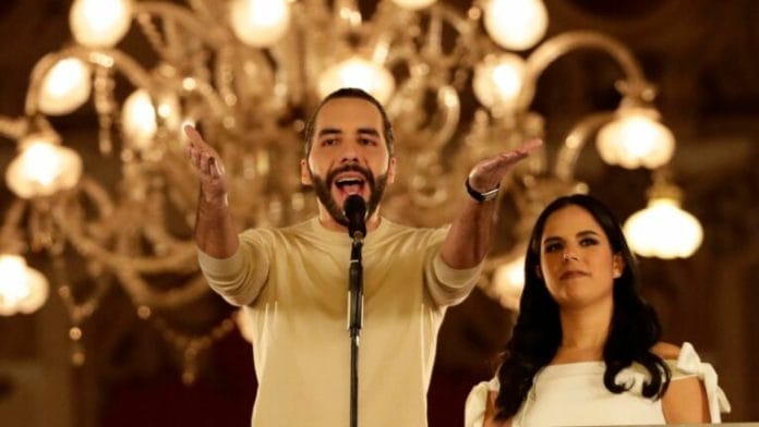 Bukele obtuvo más del 85% de votos según TSE