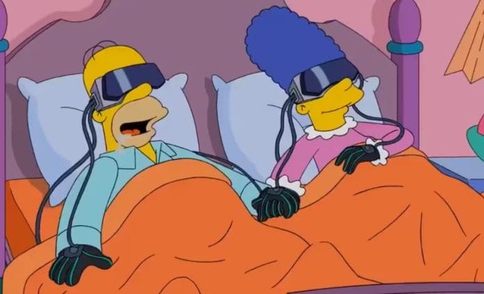 Los Simpson predicen las gafas Apple Vision Pro para los humanos