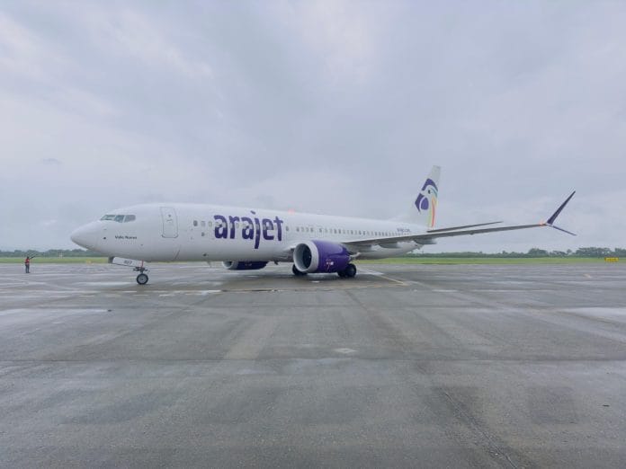 Arajet transportó el 77% de los pasajeros entre aerolíneas dominicanas en febrero