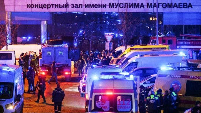 40 muertos y más de 100 heridos en el ataque terrorista en Moscú