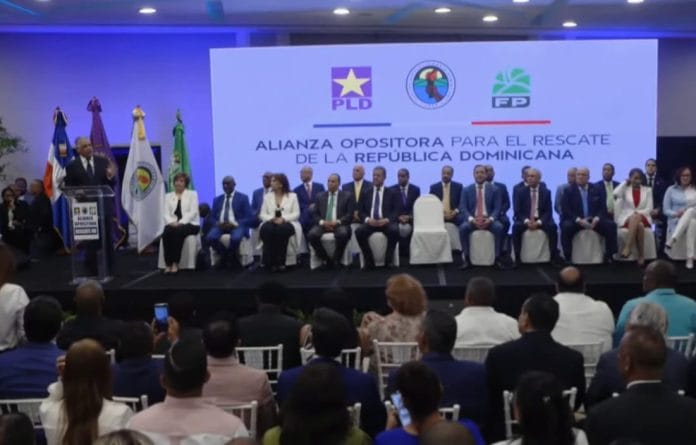 Alianza Rescate RD arremete contra oficialismo ''no tienen límites, ni escrúpulos''