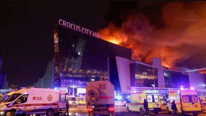 Moscú dice tener pruebas de conexión entre autores del atentado de Crocus y Kiev