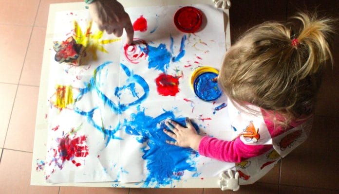 Actividades artísticas: fuente de calma, felicidad y salud mental infantil