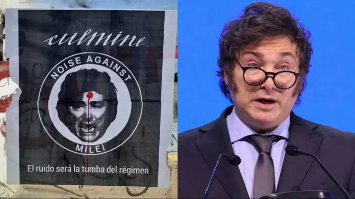Milei denuncia amenazas de muerte en su contra
