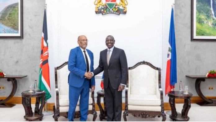 Kenia y Haití firman un acuerdo para el envío de misión multinacional